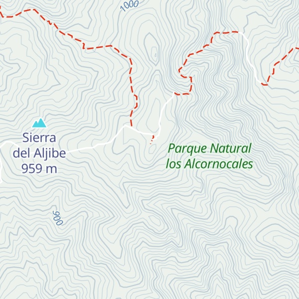 Map of Aljibe