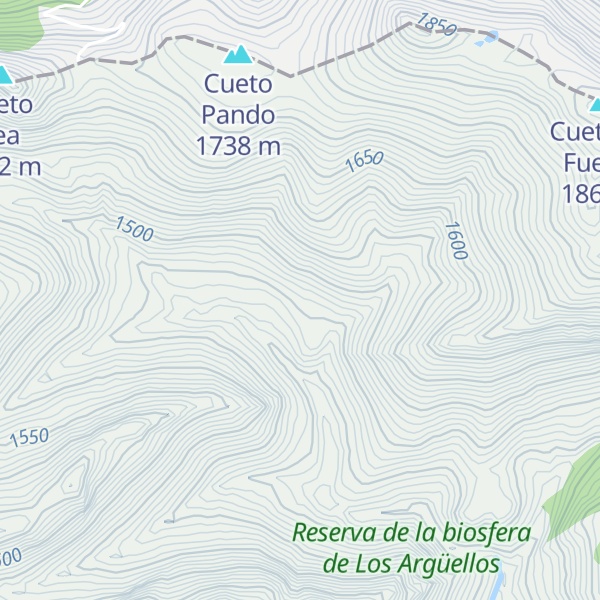 Map of Cabaña
