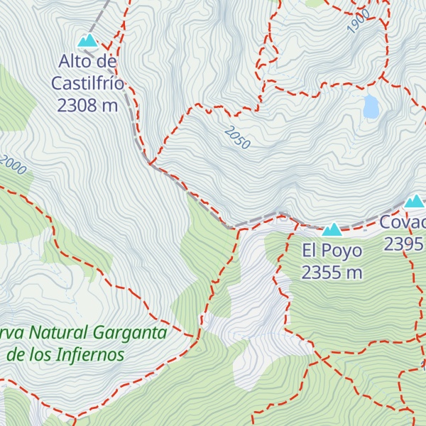 Map of Canchal de los Ballesteros
