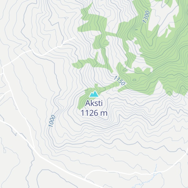Map of Aksti