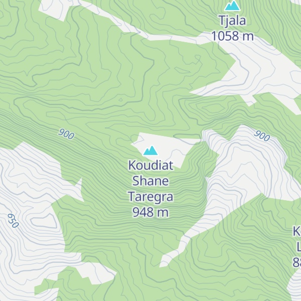 Map of Koudiat Shane Taregra