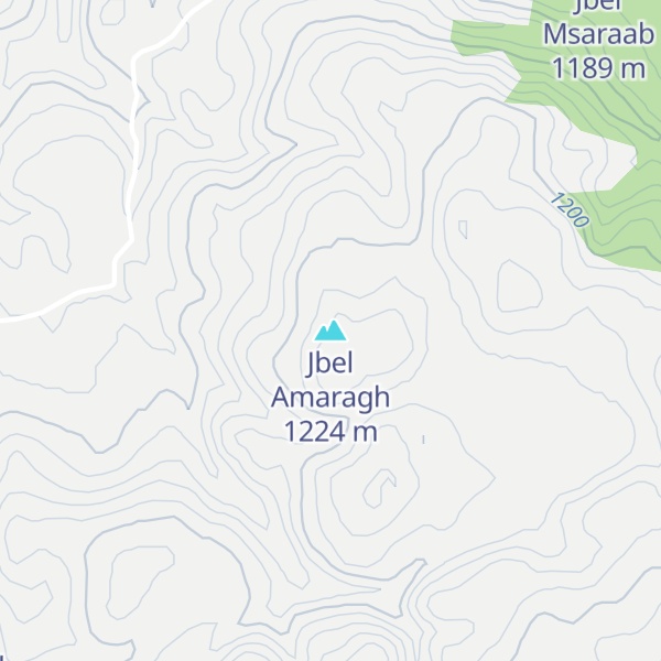 Map of Jbel Amaragh