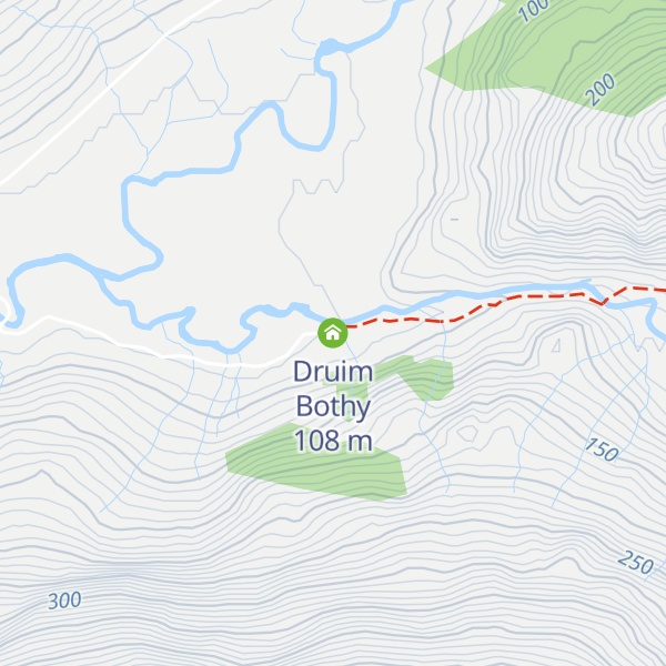 Map of Druim Bothy