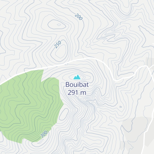 Map of Bouibat