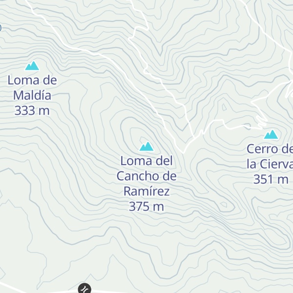 Map of Loma del Cancho de Ramírez