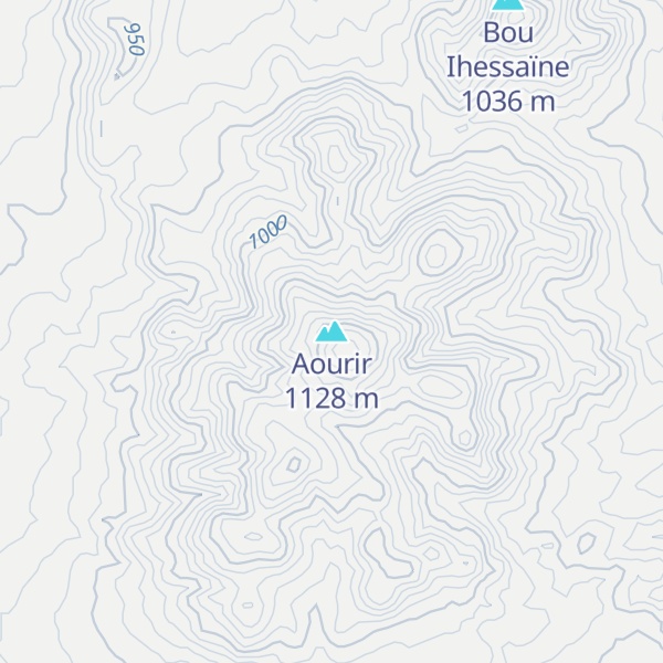 Map of Aourir