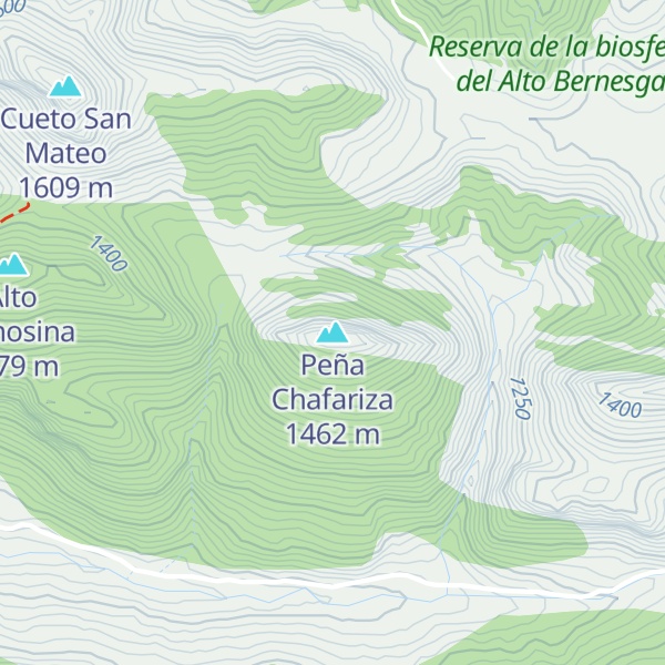 Map of Peña Chafariza