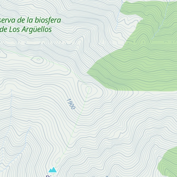 Map of Pico de la Pizarra
