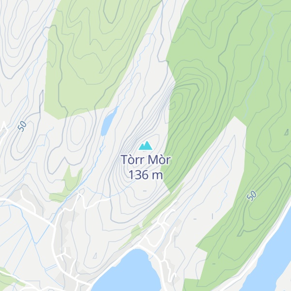 Map of Tòrr Mòr