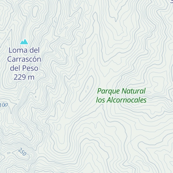 Map of Loma del Ferrel