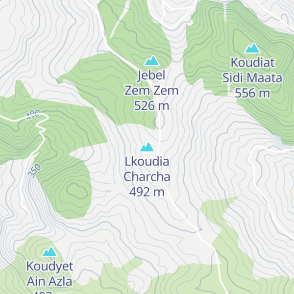 Map of Lkoudia Charcha