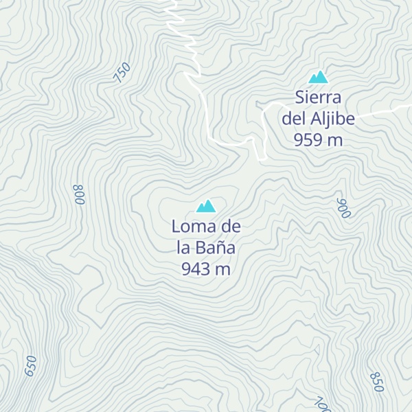 Map of Loma de la Baña