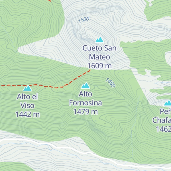 Map of Alto Fornosina