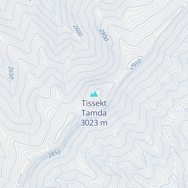 Map of Tissekt Tamda