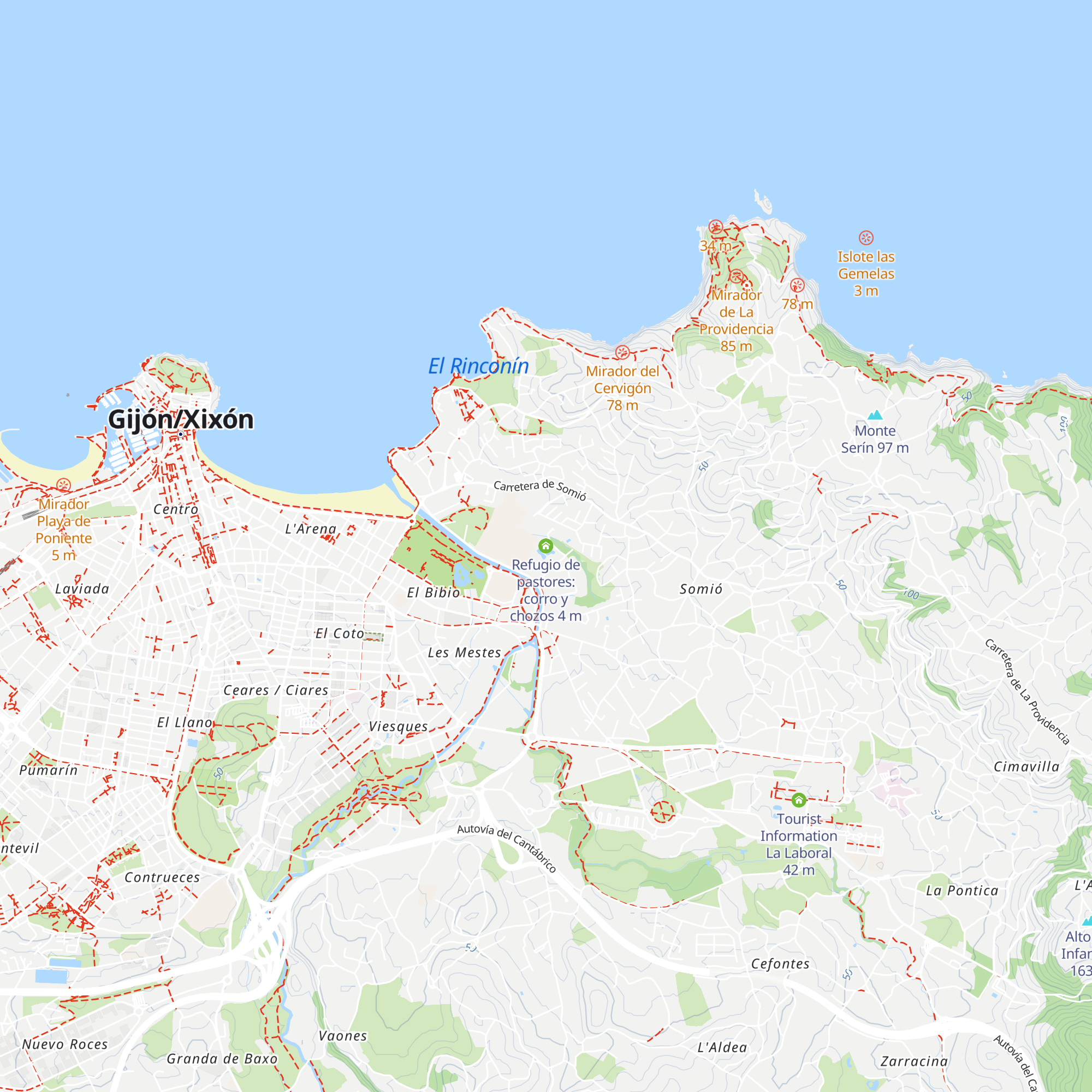 Refugio de pastores: corro y chozos map