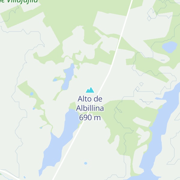 Map of Alto de Albillina