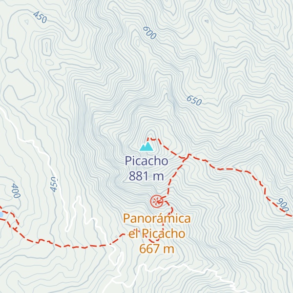 Map of Picacho