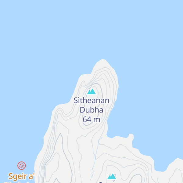 Map of Sìtheanan Dubha
