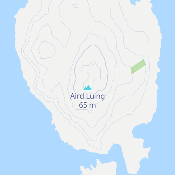 Map of Aird Luing