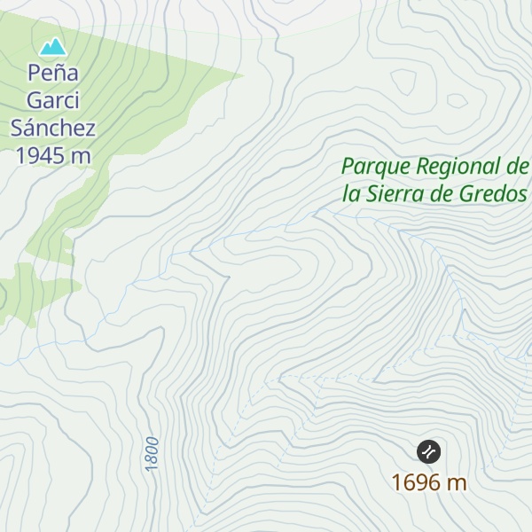 Map of Peña del Cuervo