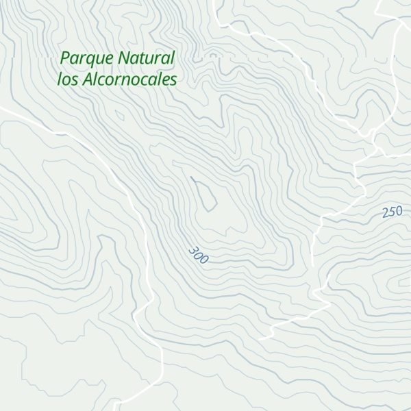 Map of Cerro de los Chatos