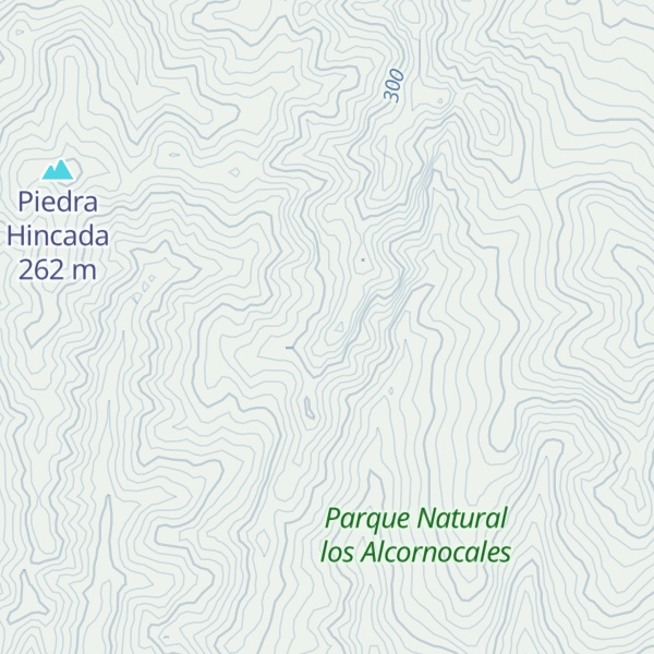 Map of Loma del Corregidor