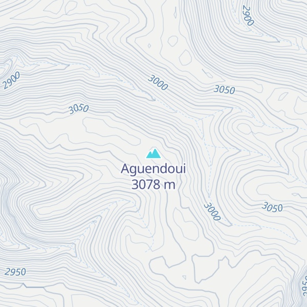 Map of Aguendoui