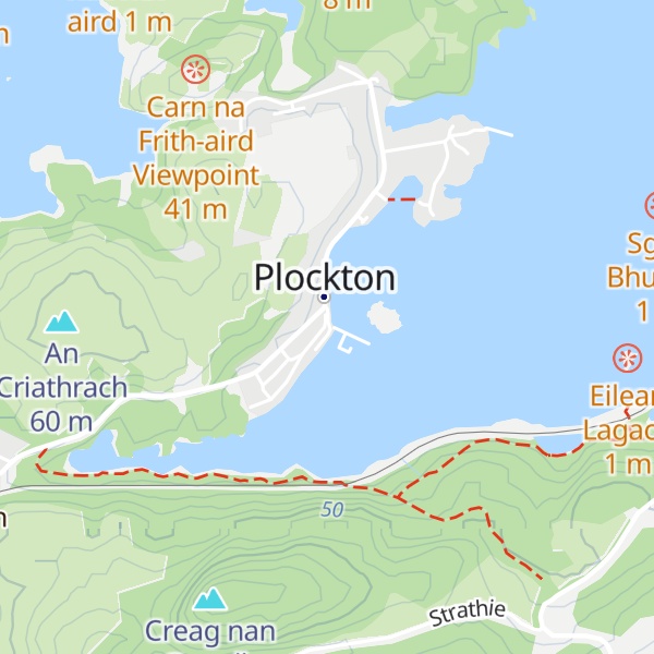 Map of Plockton Visitor Centre