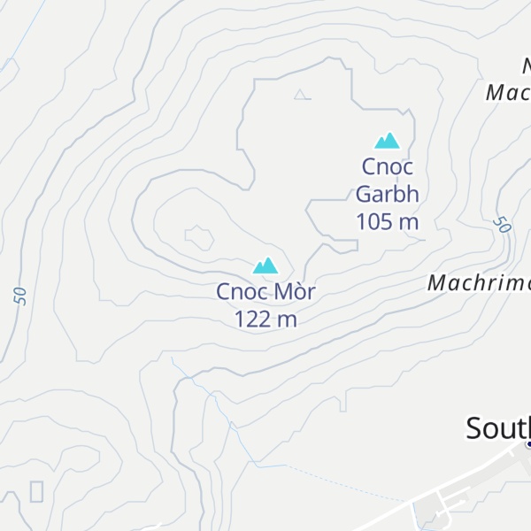 Map of Cnoc Mòr