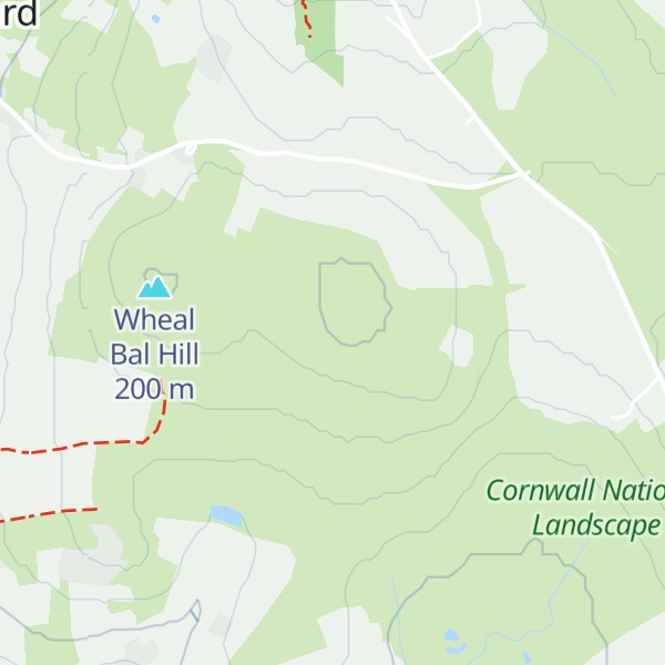 Map of Carn Kenidjack