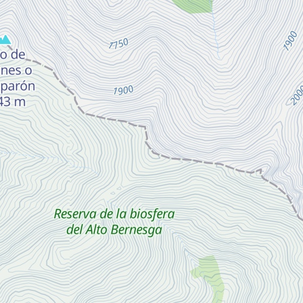 Map of Cueto los Barriales