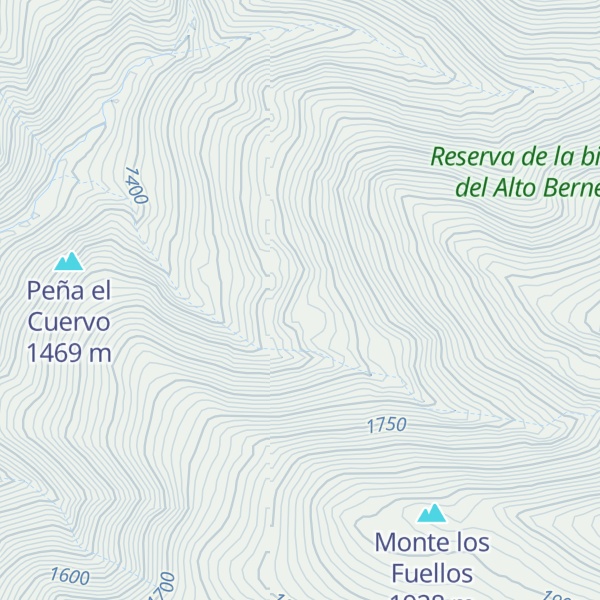 Map of Cabaña