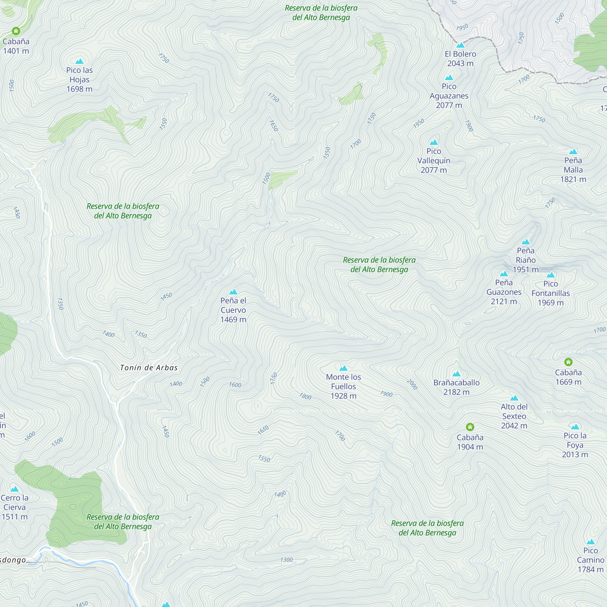 Cabaña map
