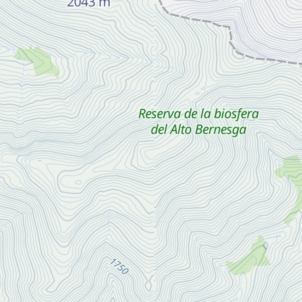 Map of Pico el Cuadro