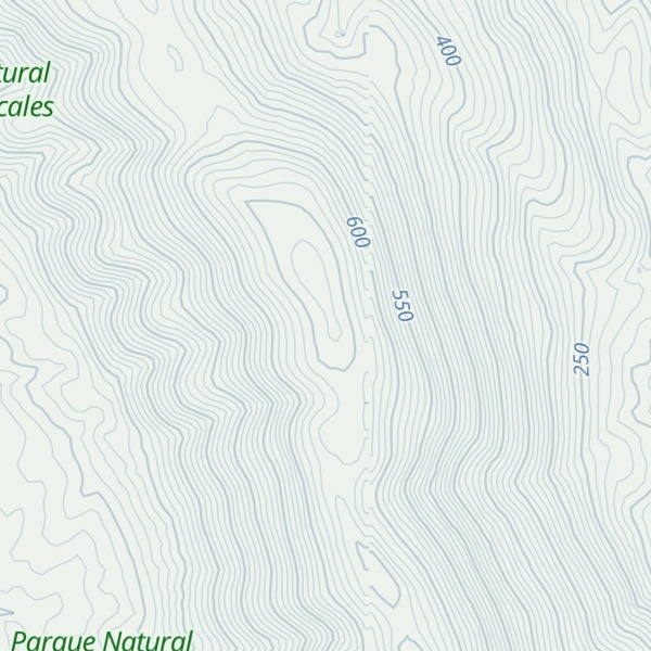 Map of Sierra de las Cabras