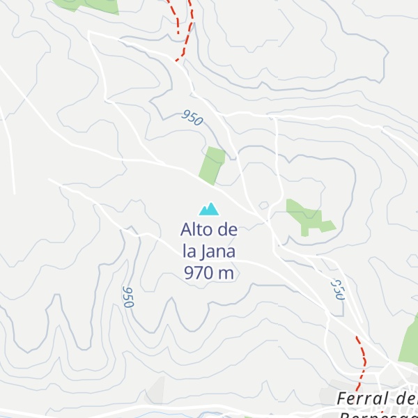 Map of Alto de la Jana