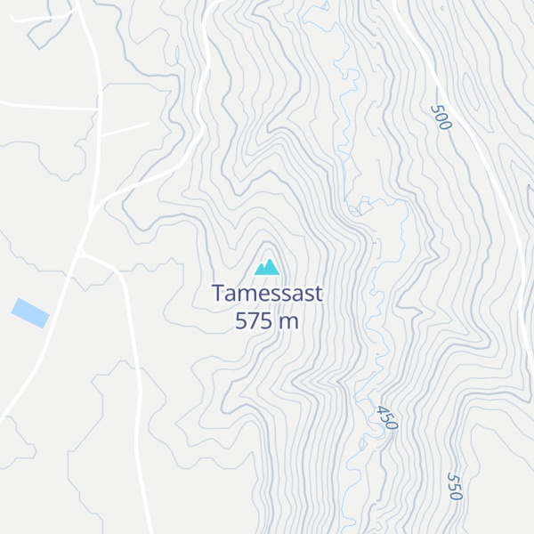 Map of Tamessast