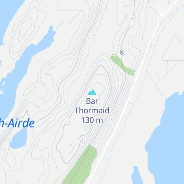 Map of Bar Thormaid