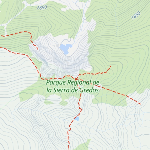 Map of Peña Negra