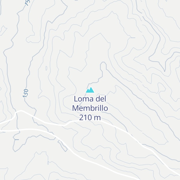 Map of Loma del Membrillo