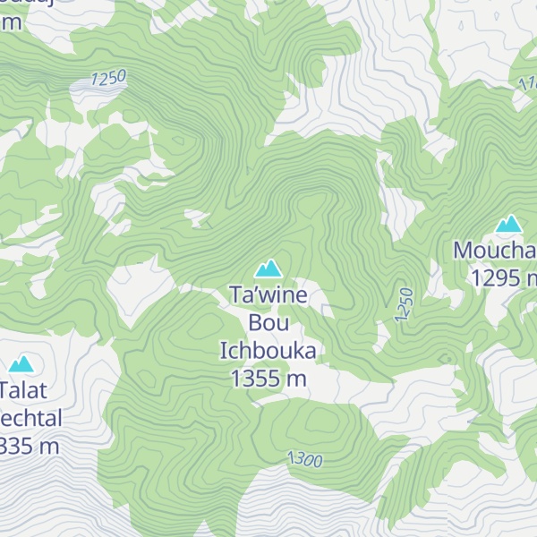 Map of Ta’wine Bou Ichbouka