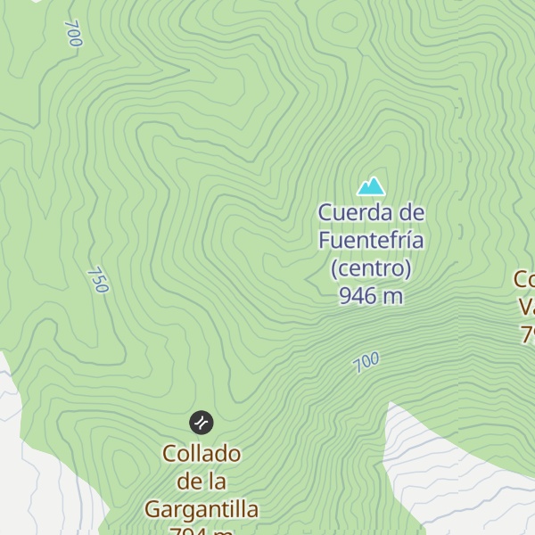 Map of Cuerda de Fuentefría
