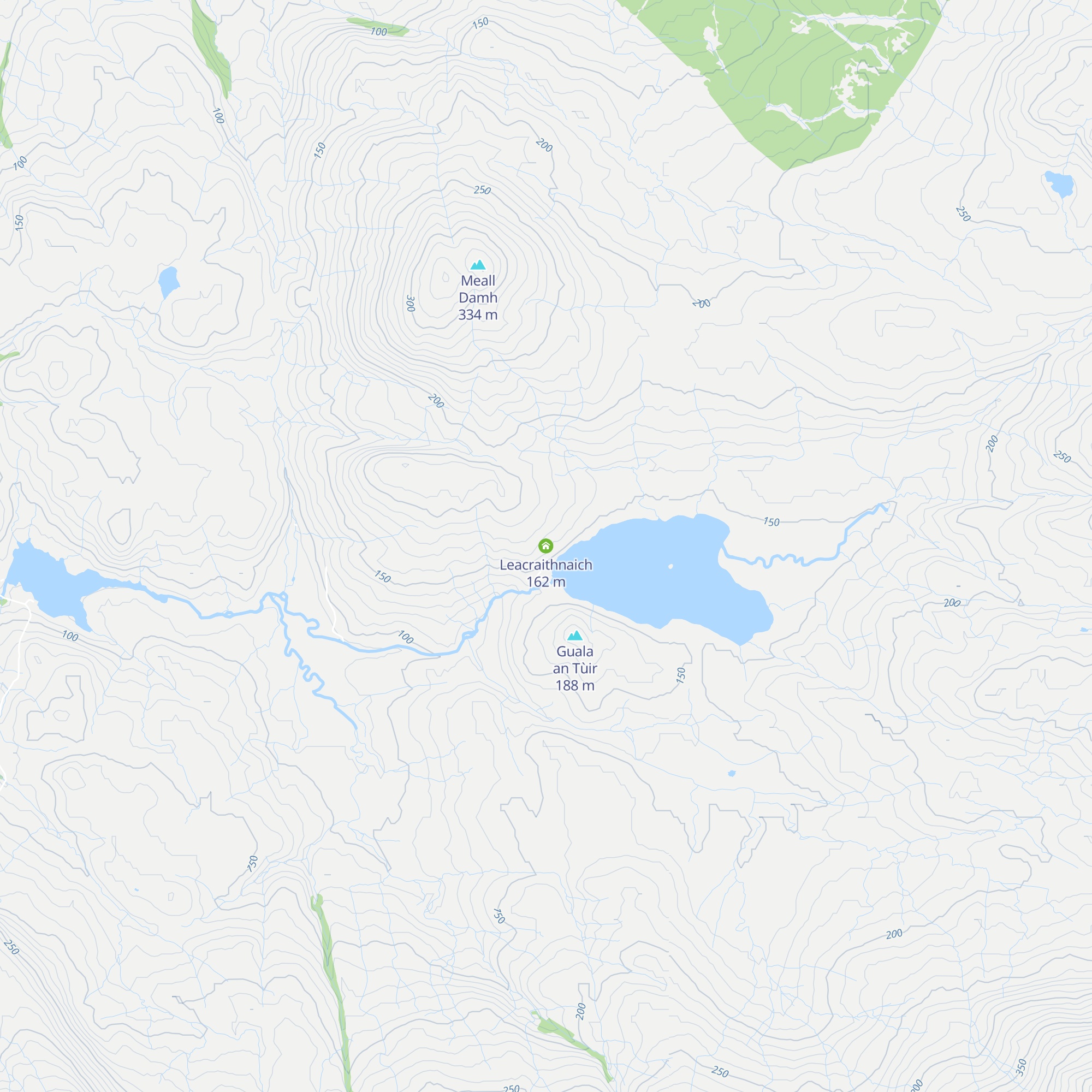 Leacraithnaich map