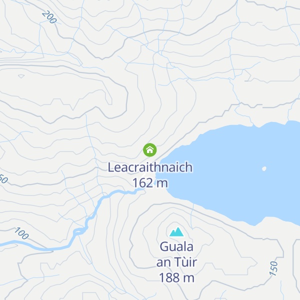 Map of Leacraithnaich