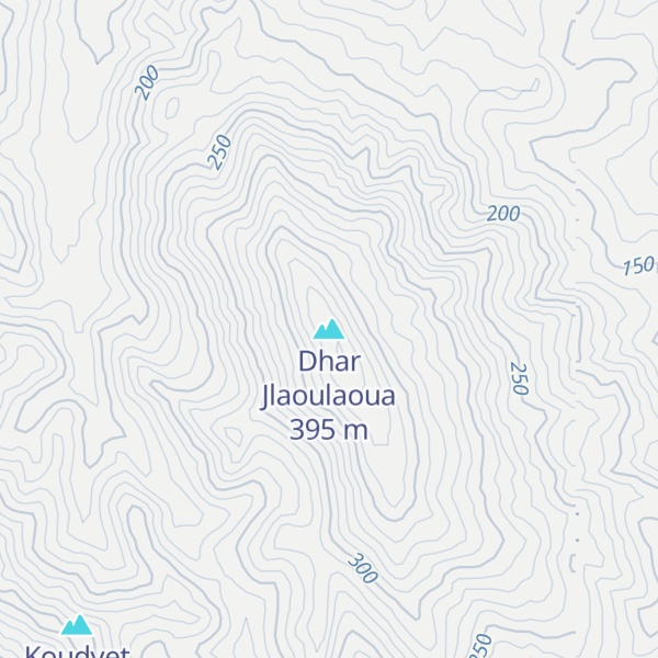 Map of Dhar Jlaoulaoua