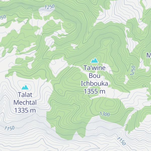 Map of Bou Wadou