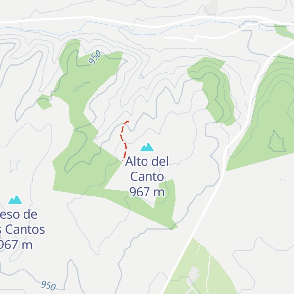 Map of Alto del Canto