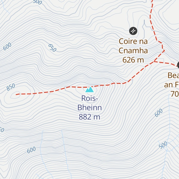 Map of Rois-Bheinn