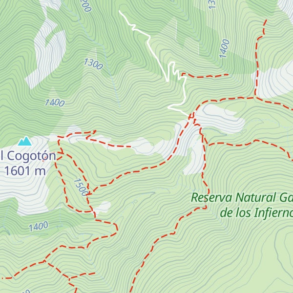 Map of Cerro de los Serradores