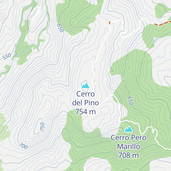 Map of Cerro del Pino